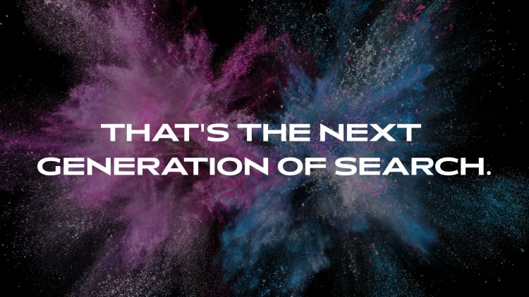 Decibl Explainer Video still: "Thant's the next generation of search"